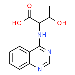 ChemSpider 2D Image | N-4-Quinazolinylthreonine | C12H13N3O3