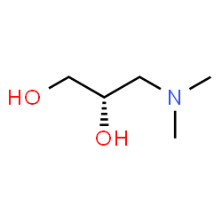 ChemSpider 2D Image | (S)-3-(dimethylamino)-1,2-propanediol | C5H13NO2
