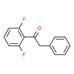 ChemSpider 2D Image | 1-(2,6-Difluorophenyl)-2-phenylethanone | C14H10F2O