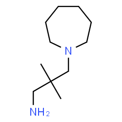 ChemSpider 2D Image | 3-(1-azepanyl)-2,2-dimethylpropylamine | C11H24N2