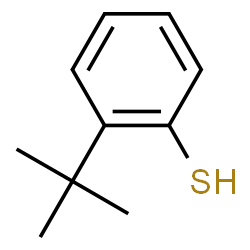 ChemSpider 2D Image | 2-TERT-BUTYLTHIOPHENOL | C10H14S