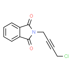 ChemSpider 2D Image | N-(4-CHLORO-2-BUTYNYL)PHTHALIMIDE | C12H8ClNO2