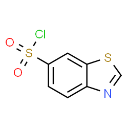 ChemSpider 2D Image | 1,3-Benzothiazole-6-sulfonyl chloride | C7H4ClNO2S2