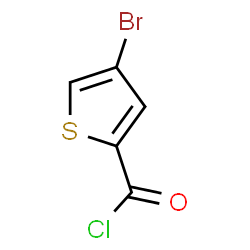 ChemSpider 2D Image | 4-Bromo-2-thiophenecarbonyl chloride | C5H2BrClOS