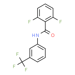 ChemSpider 2D Image | 2,6-Difluoro-N-[3-(trifluoromethyl)phenyl]benzamide | C14H8F5NO