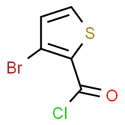 ChemSpider 2D Image | 3-Bromo-2-thiophenecarbonyl chloride | C5H2BrClOS