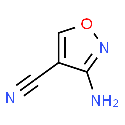 ChemSpider 2D Image | 3-AMINOISOXAZOLE-4-CARBONITRILE | C4H3N3O