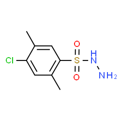ChemSpider 2D Image | 4-Chloro-2,5-dimethylbenzenesulfonohydrazide | C8H11ClN2O2S