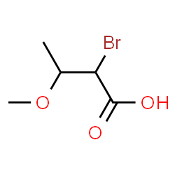 ChemSpider 2D Image | 2-Bromo-3-methoxybutanoic acid | C5H9BrO3