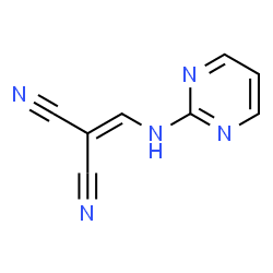 ChemSpider 2D Image | [(2-Pyrimidinylamino)methylene]malononitrile | C8H5N5