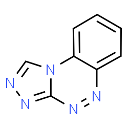 ChemSpider 2D Image | [1,2,4]Triazolo[3,4-c][1,2,4]benzotriazine | C8H5N5