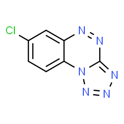ChemSpider 2D Image | CTBT | C7H3ClN6