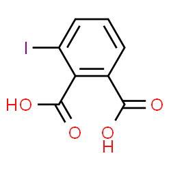 ChemSpider 2D Image | 3-Iodophthalic acid | C8H5IO4
