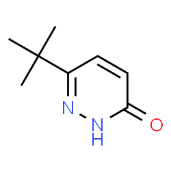 ChemSpider 2D Image | 6-(tert-butyl)pyridazin-3(2H)-one | C8H12N2O