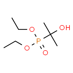 ChemSpider 2D Image | Diethyl (2-hydroxy-2-propanyl)phosphonate | C7H17O4P
