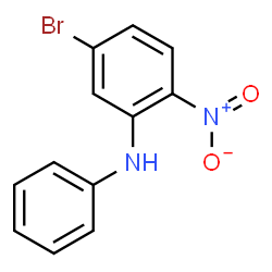 ChemSpider 2D Image | 5-Bromo-2-nitro-N-phenylaniline | C12H9BrN2O2