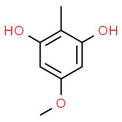 ChemSpider 2D Image | 5-Methoxy-2-methyl-1,3-benzenediol | C8H10O3