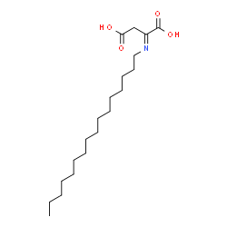 ChemSpider 2D Image | (2E)-2-(Hexadecylimino)succinic acid | C20H37NO4
