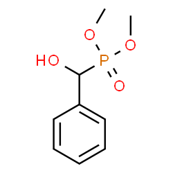 ChemSpider 2D Image | Dimethyl [hydroxy(phenyl)methyl]phosphonate | C9H13O4P