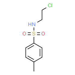 ChemSpider 2D Image | N-(2-Chloroethyl)-4-methylbenzenesulfonamide | C9H12ClNO2S