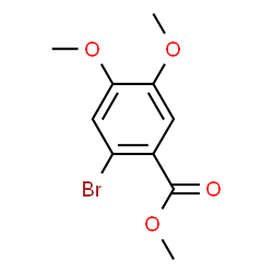 ChemSpider 2D Image | Methyl 2-bromo-4,5-dimethoxybenzoate | C10H11BrO4