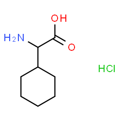 ChemSpider 2D Image | 2-amino-2-cyclohexylacetic acid hydrochloride | C8H16ClNO2