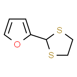 ChemSpider 2D Image | 2-(2-Furyl)-1,3-dithiolane | C7H8OS2