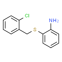 ChemSpider 2D Image | 2-[(2-chlorobenzyl)thio]aniline | C13H12ClNS