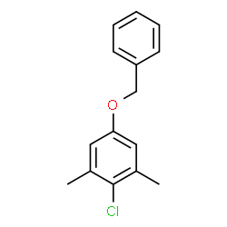 ChemSpider 2D Image | 5-(Benzyloxy)-2-chloro-1,3-dimethylbenzene | C15H15ClO