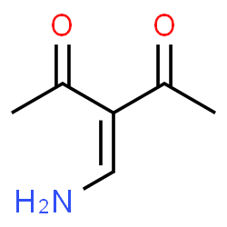 ChemSpider 2D Image | 3-(Aminomethylene)-2,4-pentanedione | C6H9NO2