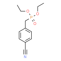 ChemSpider 2D Image | Diethyl 4-cyanobenzylphosphonate | C12H16NO3P