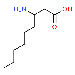 ChemSpider 2D Image | 3-Aminononanoic acid | C9H19NO2