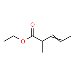 ChemSpider 2D Image | Ethyl 2-methylpent-3-enoate | C8H14O2