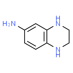 ChemSpider 2D Image | 1,2,3,4-Tetrahydro-6-quinoxalinamine | C8H11N3