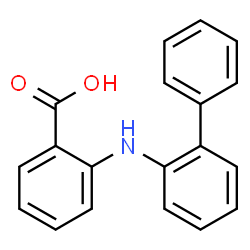 ChemSpider 2D Image | N-(2-Biphenyl)anthranilic acid | C19H15NO2