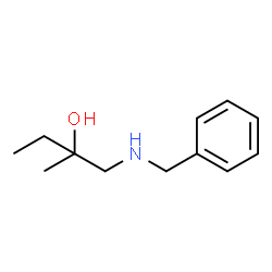 ChemSpider 2D Image | 1-Benzylamino-2-methyl-butan-2-ol | C12H19NO