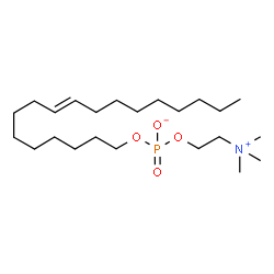 ChemSpider 2D Image | ELAIDYLPHOSPHOCHOLINE | C23H48NO4P