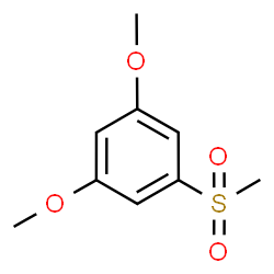 ChemSpider 2D Image | 3,5-Dimethoxyphenyl methyl sulfone | C9H12O4S