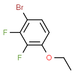 ChemSpider 2D Image | 1-Bromo-4-ethoxy-2,3-difluorobenzene | C8H7BrF2O