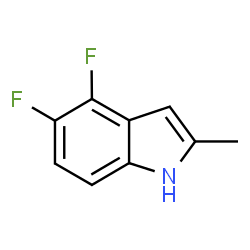 ChemSpider 2D Image | 4,5-Difluoro-2-methylindole | C9H7F2N