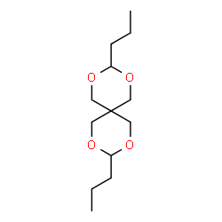 ChemSpider 2D Image | 3,9-Dipropyl-2,4,8,10-tetraoxaspiro[5.5]undecane | C13H24O4