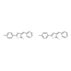 ChemSpider 2D Image | (3Z)-3-benzylidene-5-(p-tolyl)furan-2-one | C36H28O4