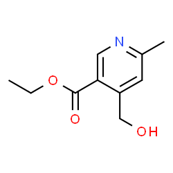 ChemSpider 2D Image | Ethyl 4-(hydroxymethyl)-6-methylnicotinate | C10H13NO3
