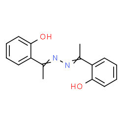 ChemSpider 2D Image | 2,2'-[(1E,2E)-1,2-Hydrazinediylidenedi(1E)-1-ethyl-1-ylidene]diphenol | C16H16N2O2