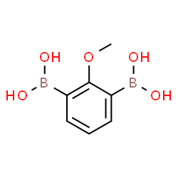 ChemSpider 2D Image | (2-Methoxy-1,3-phenylene)diboronic acid | C7H10B2O5