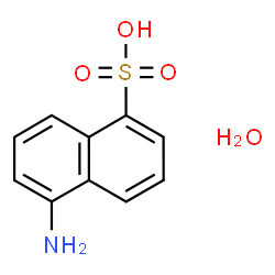 ChemSpider 2D Image | 5-Amino-1-naphthalenesulfonic acid hydrate (1:1) | C10H11NO4S