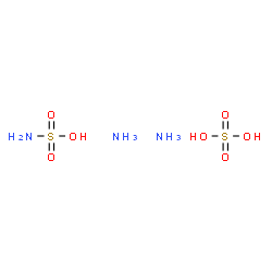 ChemSpider 2D Image | Sulfamic acid sulfate ammoniate (1:1:2) | H11N3O7S2