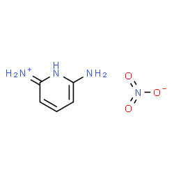 ChemSpider 2D Image | 6-Amino-2-pyridinaminium nitrate | C5H8N4O3