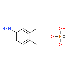 ChemSpider 2D Image | 3,4-Dimethylaniline phosphate (1:1) | C8H14NO4P