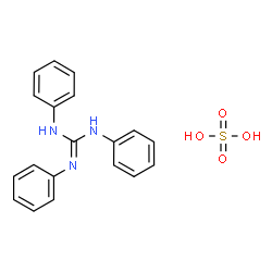 ChemSpider 2D Image | 1,2,3-Triphenylguanidine sulfate (1:1) | C19H19N3O4S